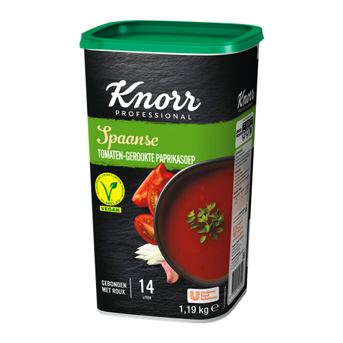 Knorr Spansk Tomat og Paprikasuppe 14 Liter